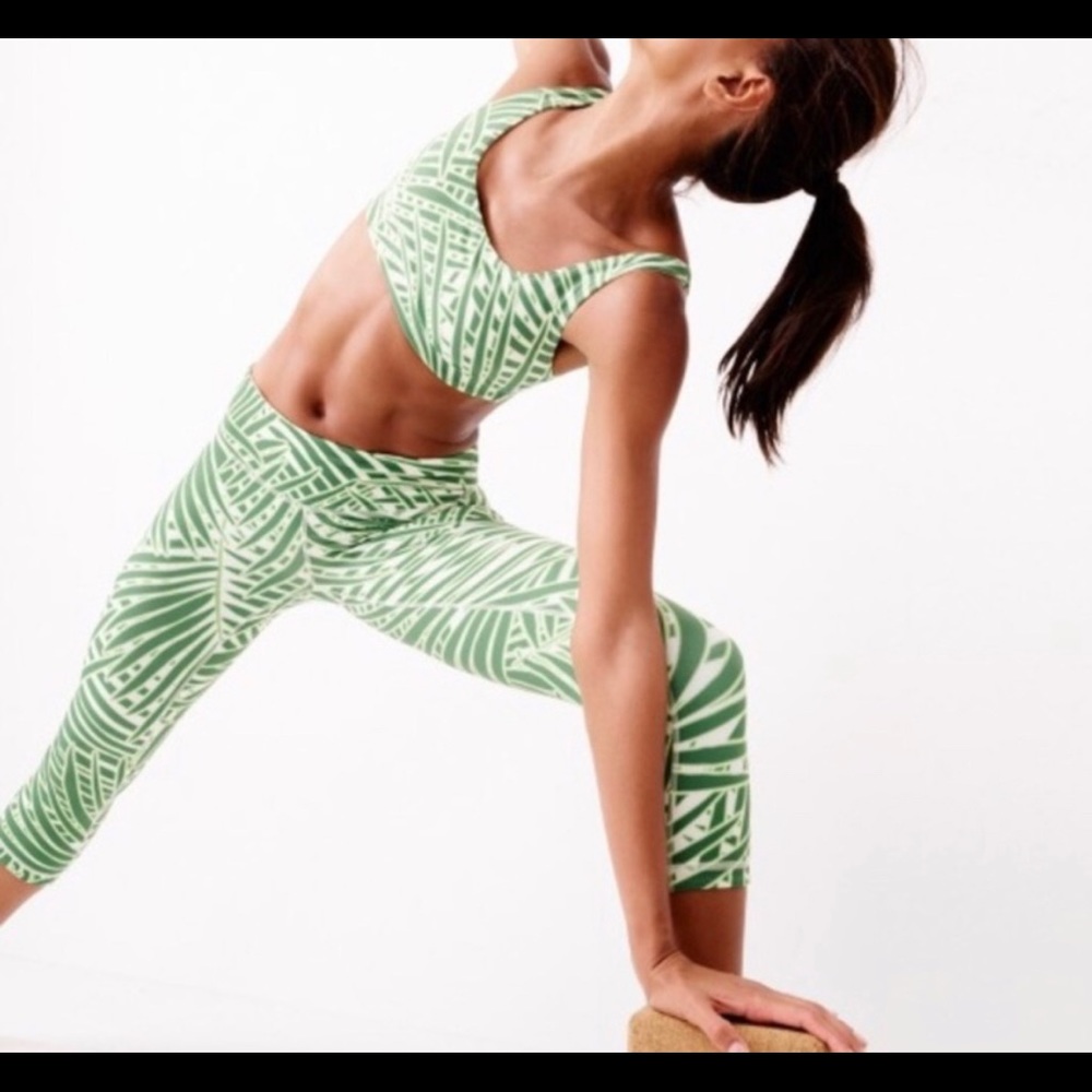 New Balance / J Crew Sports bra and leggings (set)